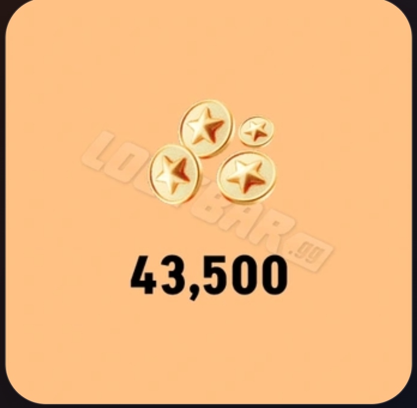 43500 Coins