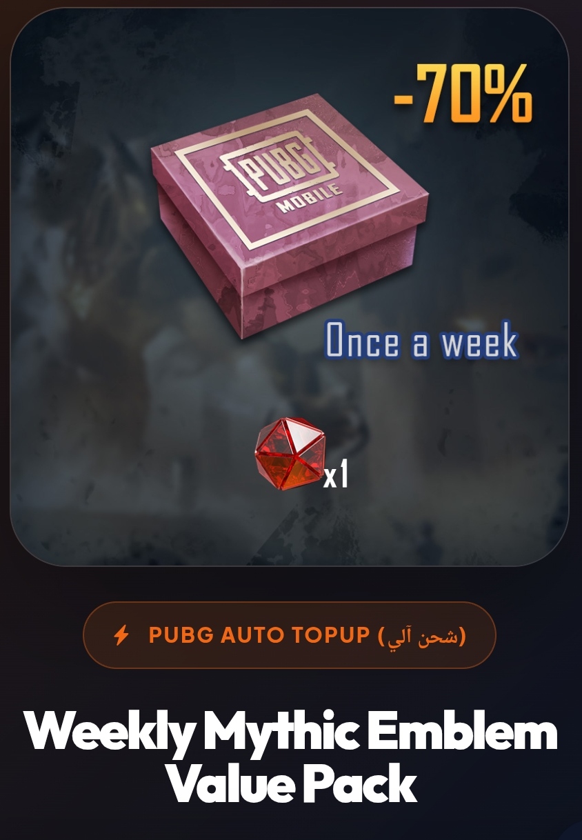 Weekly Mythic Emblem Value Pack